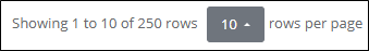 Rows per Page button